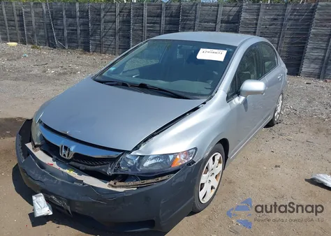 2011 Honda Civic Lx из США, поврежденный, VIN 2HGFA1E53BH517861
